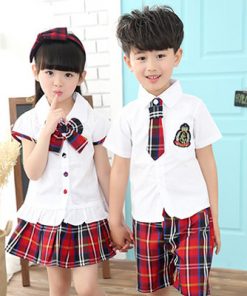 Vải caro đồng phục